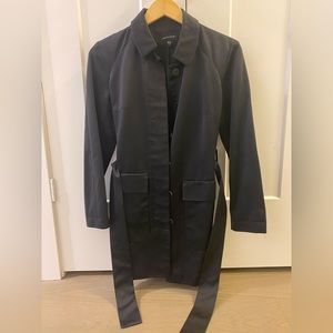 Judith and Charles Long Belted Jacket
